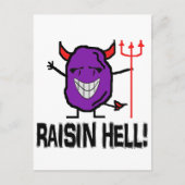 Raisin Hell Briefkaart (Voorkant)