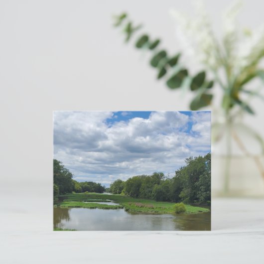 Raisin River, Monroe, Michigan Briefkaart (Staand voorkant)