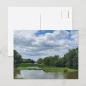 Raisin River, Monroe, Michigan Briefkaart (Voorkant / Achterkant)