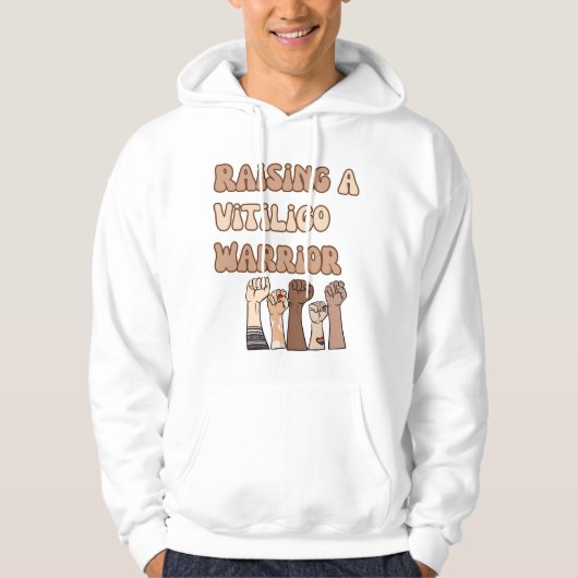 Raising a Vitiligo Warrior – Self Love, Strength & Hoodie (Voorkant)