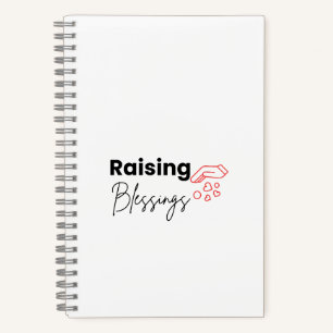 Raising Blessings Christelijk Gebedsjournaal Notitieboek
