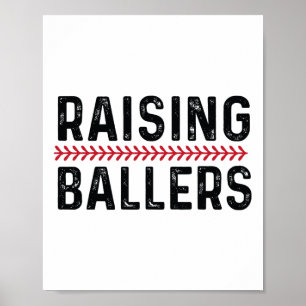 Raising Byllers Funny Mom Bysebyll Poster