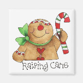 Raising Cane Gingerbread Man Magnet (Voorkant)