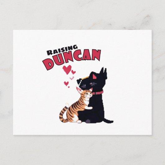 Raising Duncan Briefkaart (Voorkant)