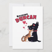 Raising Duncan Feestdagenkaart (Voorkant)