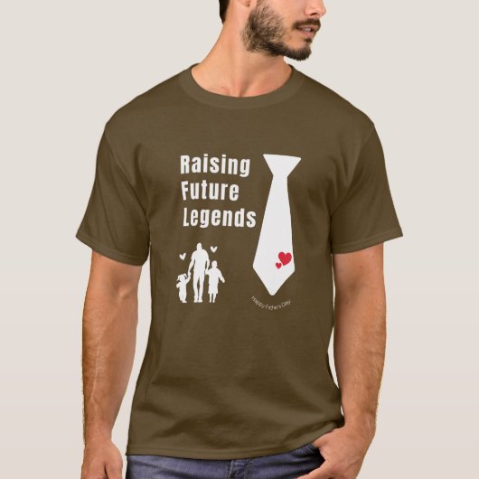 Raising Future Legends Father's Day Gifts T-shirt (Voorkant)
