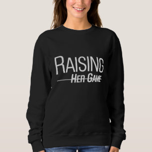 Raising Her Game Title IX zwarte trui