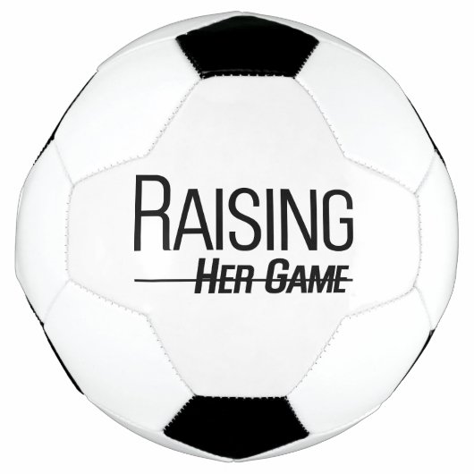 Raising Her Game Voetbal (Voorkant)