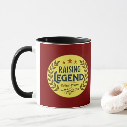 Raising Legends – Mother’s Power Badge Mok (Met donut)