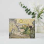 Raising of Lazarus (Rembrandt), Van Gogh Fine Art Briefkaart (Staand voorkant)