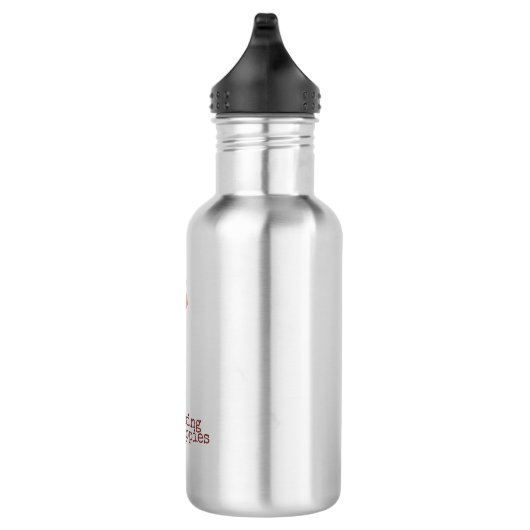 Raising Poppies Water Fles (Rechts)