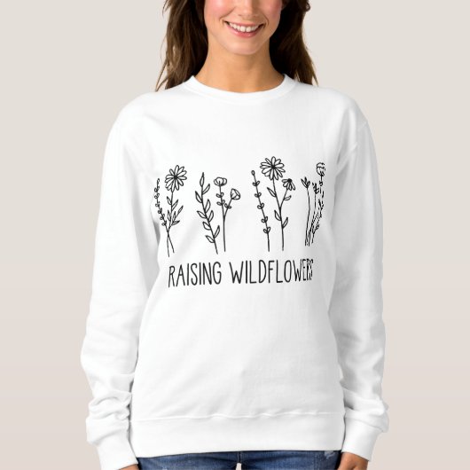 Raising Wildflower Flower Lovers Trui (Voorkant)