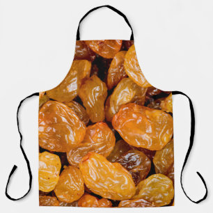 Raisins sluiten de achtergrond van de fototextuur. schort