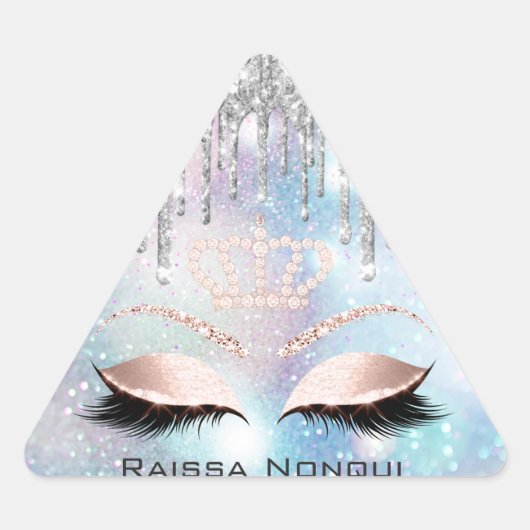 Raissa Crown 16th 15th Bridal Holographic4 Sticker (Voorkant)
