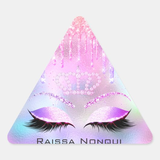 Raissa Crown 16th 15th Bridal Holographic7 Sticker (Voorkant)