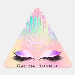 Raissa Crown 16th 15th Bridal Holographic Sticker