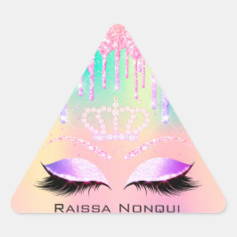 Raissa Crown 16th 15th Bridal Holographic Sticker