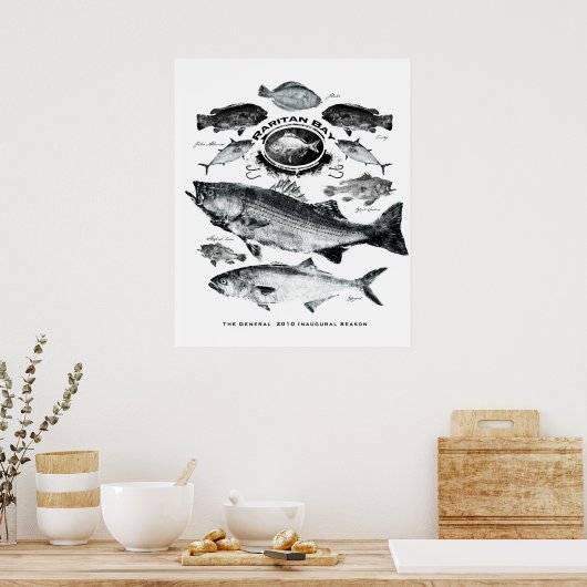 raitse baai poster (Keuken)