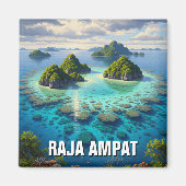 Raja Ampat Indonesia Magneet (Voorkant)