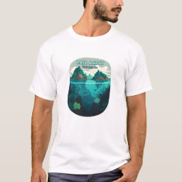 Raja Ampat Indonesia Underwater Scuba Retro T-shirt