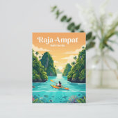 Raja Ampat Indonesië Briefkaart (Staand voorkant)