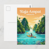 Raja Ampat Indonesië Briefkaart (Voorkant / Achterkant)