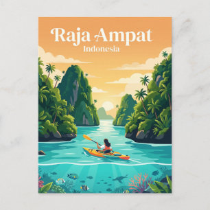 Raja Ampat Indonesië Briefkaart