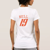 Raja Bell Jersey Logo Oranje Lion T-shirt (Achterkant)