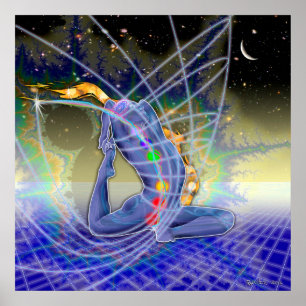 Raja Kapotasana Visualization Poster