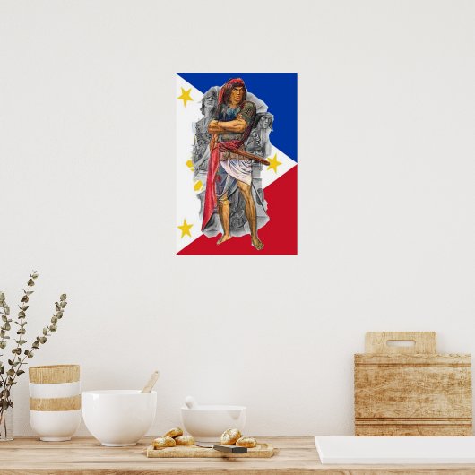 Raja Solaiman poster (Keuken)