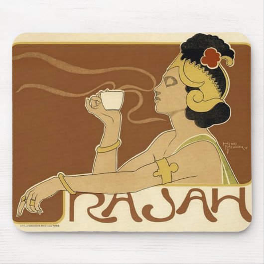 Rajah  Coffee Ad Muismat (Voorkant)