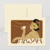  Rajah Coffee Advertisement Briefkaart (Voorkant / Achterkant)