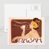 Rajah Coffee Briefkaart (Voorkant / Achterkant)