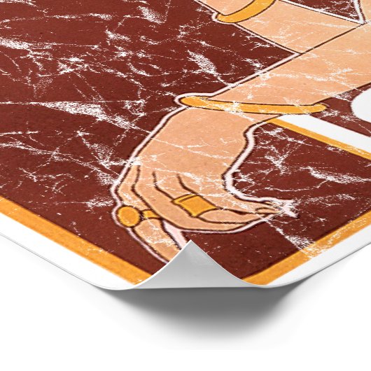 Rajah Coffee - in nood Poster (Hoek)