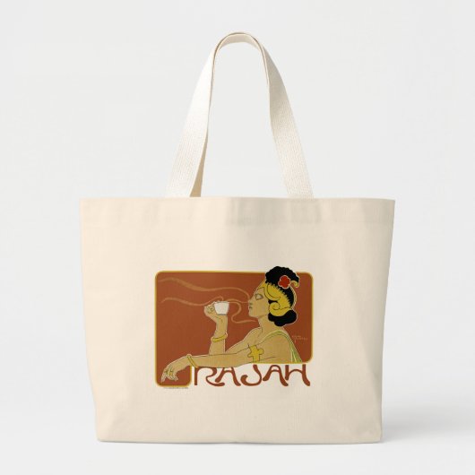 Rajah Grote Tote Bag (Voorkant)