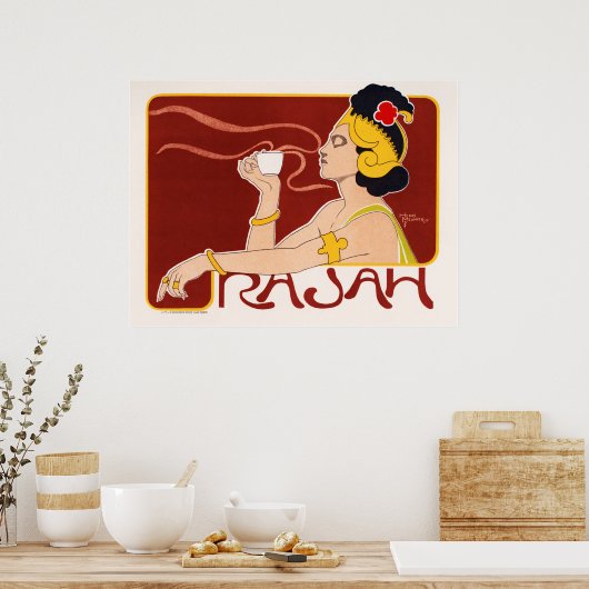 Rajah, Henri Meunier Poster (Keuken)