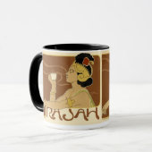 Rajah koffie-reclame mok (Voorkant links)