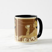 Rajah koffie-reclame mok (Voorkant rechts)