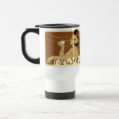 Rajah koffie-reclame reisbeker (Links)