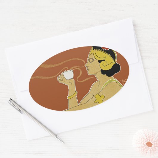 Rajah Ovale Sticker (Envelop)