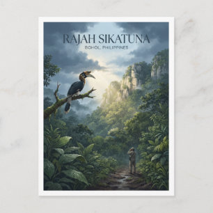 Rajah Sikatuna Beschermd Landschap Bilar Briefkaart