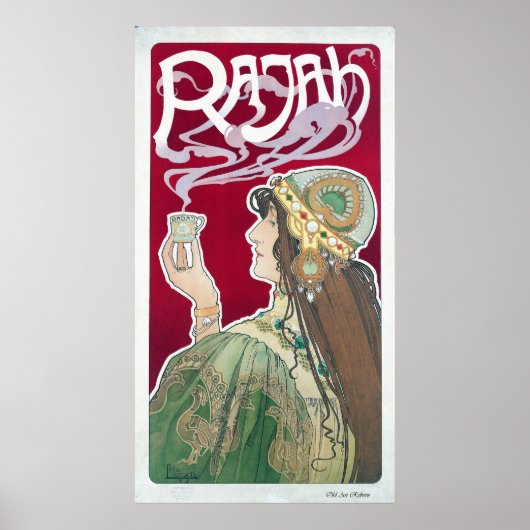 Rajah Tea Poster (Voorkant)