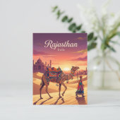 Rajasthan India Briefkaart (Staand voorkant)