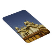 Rajasthan, India Een vrouw die staat en actief is Magneet (Rechterzijde)