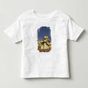 Rajasthan, India Een vrouw staande bij een oude te Kinder Shirts