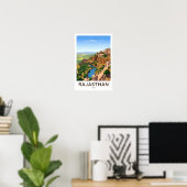 Rajasthan India Reisprint Poster (Thuiskantoor)