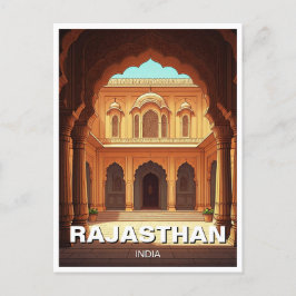 Rajasthan India Souvenir Briefkaart