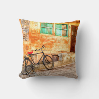 Rajasthan Street Scene: Indiase stijl Kussen