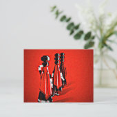 Rajasthani Girls Briefkaart (Staand voorkant)