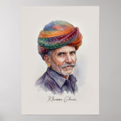 Rajasthani muurkunstposter poster (Voorkant)